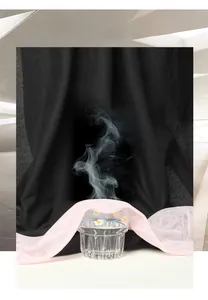 Breathability test of 100% silk sun protection fabric using hot water steam visual