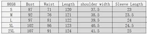 Size chart for vintage V-neck plaid dress with bust, waist, and length measurements