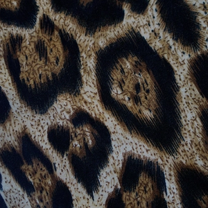 Vestido sexy con estampado de leopardo de cintura alta y manga larga para mujer