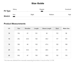 Detailed size chart for V-neck pleated maxi dress with waist measurements from 1XL to 5XL