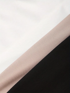 Slim fit sleeveless turtleneck top for women in black white and nude knit fabric