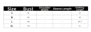 Tableau des tailles détaillé pour t-shirt rose avec mesures du S au XL précises