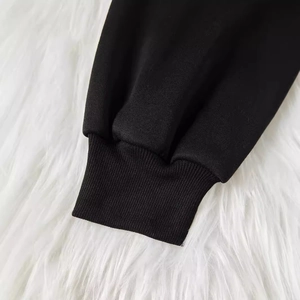 Haut décontracté à manches longues pour femme avec imprimé floral et poignets côtelés