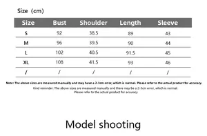 Size chart for women's burnout A-line dress with detailed bust and sleeve measurements