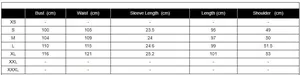 Size chart showing XS to 3XL measurements for retro V-neck rufffle sleeve dress