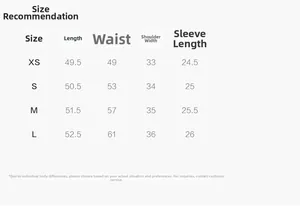 Detailed size guide table for pink slim fit T-shirt with length and shoulder width dimensions