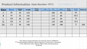 Size chart for sleeveless cotton linen jumpsuit showing S-2XL bust and waist dimensions