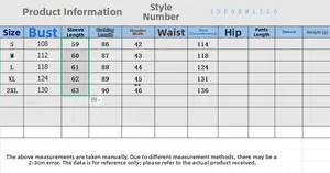Detailed size chart for hooded trench coat with measurements from size S to 2XL