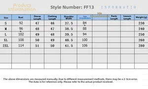 Detailed size chart for women casual short jacket with measurements from S to 2XL