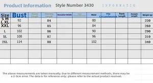 Detailed size guide for denim sleeveless dress with measurements for bust and waist