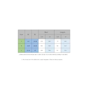 Detailed size chart for lace leopard print camisole showing S, M, and L dimensions