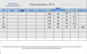 Detailed size chart for high waist plaid shorts showing hip and waist measurements