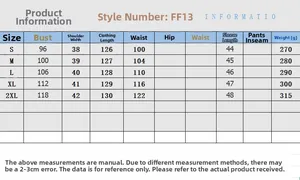 Detailed size chart for floral dress including bust, shoulder, length, waist, and sleeve measurements
