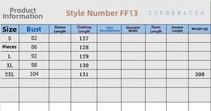 Detailed size guide table for floral V-neck summer maxi dress featuring measurements S-2XL