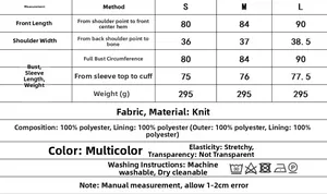 Tableau des tailles pour robe mini à fleurs avec mesures de buste et détails du polyester