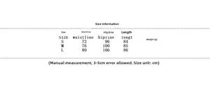 Tableau des tailles détaillé pour ensemble blazer et jupe femme avec mesures en cm