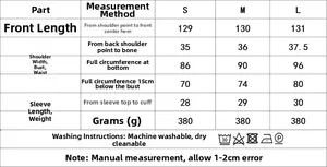 Guide des tailles pour robe à fleurs avec détails longueur, poitrine, taille et poids