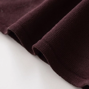 Sexy one-shoulder sleeveless midi dress in dark purple ribbed knit texture fabric