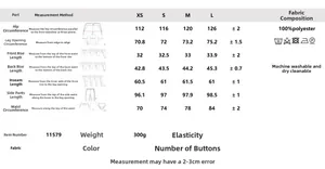 Tableau des tailles détaillé pour pantalons larges femme avec mesures et tissu