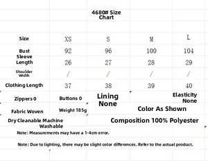 Detailed size guide and material specs for the off-shoulder mesh top in sizes XS to L