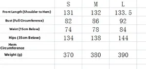 Detailed size chart for floral sleeveless maxi dress with length and waist measurements