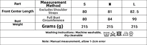 Detailed size chart for summer tiered ruffle mini dress including S M L measurements