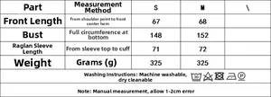 Detailed size chart for V-neck embroidered short kimono jacket with measurements in cm