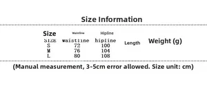 Size chart for V-neck blazer suit set showing waist, hipline, and length measurements