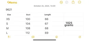 Tableau des tailles pour veste en peau de mouton synthétique femme avec mesures