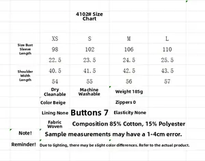 Detailed size chart for women's summer short sleeve top and shorts set with dimensions
