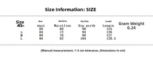 Detailed size chart for halter neck printed midi dress including bust and waist measurements