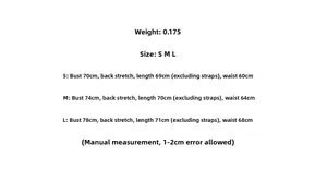 Detailed size chart for French floral sundress with bust, length, and waist measurements