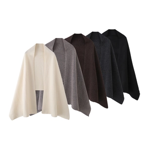 Unisex Solid Color Chunky Knit Scarf Wrap Warm Winter Soft Knitted Shawl For Women Men Casual Daily Office Travel Wear