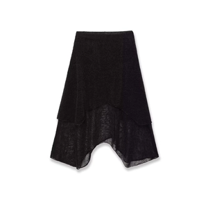 Gonna In Maglia Asimmetrica Da Donna Maglia Metallica Vita Alta Elastica Sexy Streetwear Festa Moda