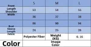 Guide des tailles détaillé pour le haut en maille bleu marine à col en V, tailles S-L