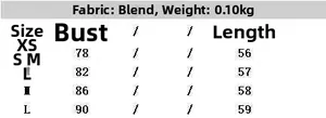 Size chart for elegant brown satin lace camisole set with fabric and weight details