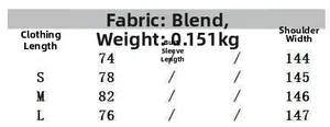 Size chart for backless slit maxi dress showing fabric specs and measurements in cm