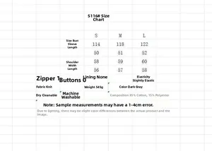 Size chart for women ribbed hooded sweatshirt and pants set with detailed measurements