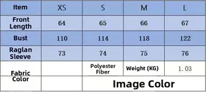 Size guide table for stylish lychee texture faux leather jacket with detailed measurements