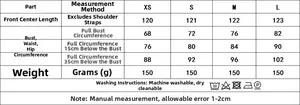 Guide des tailles pour robe nuisette satinée dentelle de la taille XS à L