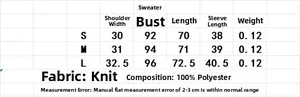Size guide for embroidered linen-style blouse showing shoulder and bust measurements