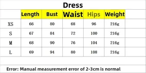 Guide des tailles pour robe bustier avec strass et mesures détaillées du XS au L