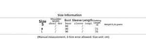 Guide des tailles pour ensemble haut à boutons et pantalon large avec mesures précises