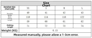 Size chart in CM for women's animal print shirt with detailed measurement guide