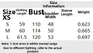 Detailed size chart for women faux fur vest including length chest and weight info