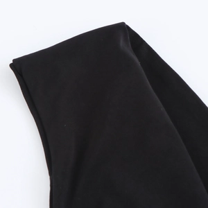 Elegantes rückenfreies schwarzes Midikleid mit Schleifendetail und elastischem Stoff