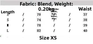 Detailed size chart for the halter neck crop top with fabric and measurement guide