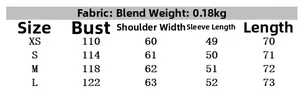 Detailed size guide and material specs for women's floral poplin fashion shirt