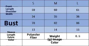 Guida alle taglie per abito estivo con misure dettagliate per le taglie S, M, L e XL