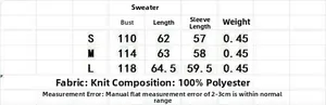Guide des tailles pour pull en maille Henley avec mesures de poitrine en S M et L